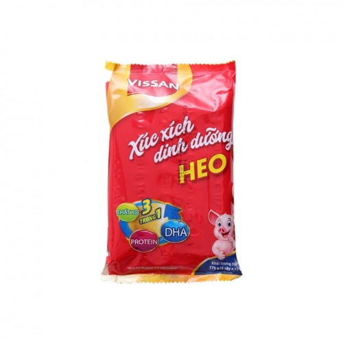 Xúc Xích Dinh D­ưỡng Vissan 5chiếc-3trong1(175Gr) 